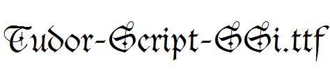 Tudor-Script-SSi