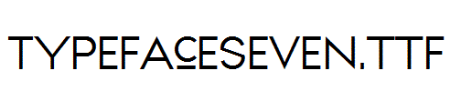 TypefaceSeven