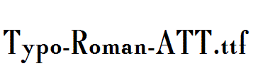Typo-Roman-ATT