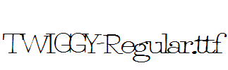 TWIGGY-Regular