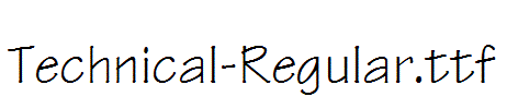 Technical-Regular