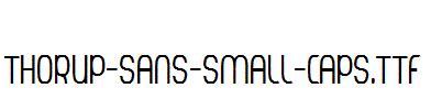 Thorup-Sans-Small-Caps