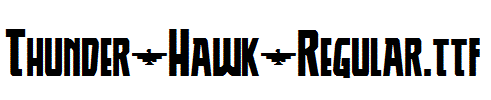 Thunder-Hawk-Regular