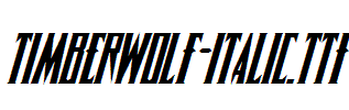 Timberwolf-Italic