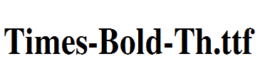 Times-Bold-Th