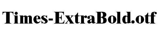 Times-ExtraBold