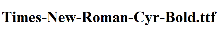 Times-New-Roman-Cyr-Bold