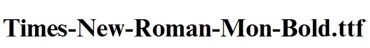 Times-New-Roman-Mon-Bold