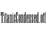 TitanicCondensed