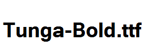 Tunga-Bold