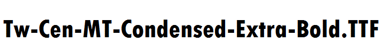 Tw Cen Mt Condensed Extra Bold Fonts Downloadfree Fontsdownload Free