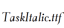 TaskItalic