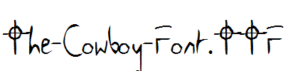 The-Cowboy-Font