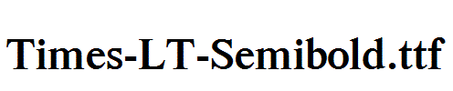 Times-LT-Semibold