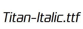 Titan-Italic