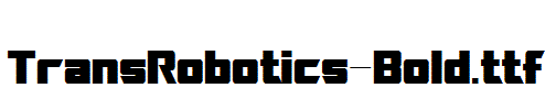 TransRobotics-Bold