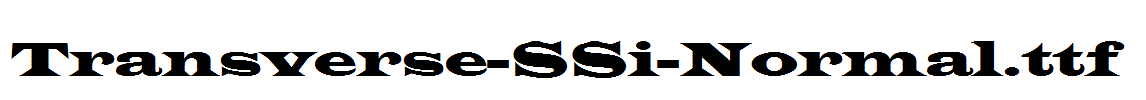 Transverse-SSi-Normal