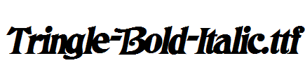 Tringle-Bold-Italic