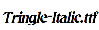 Tringle-Italic