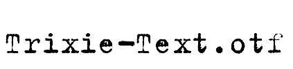 Trixie-Text