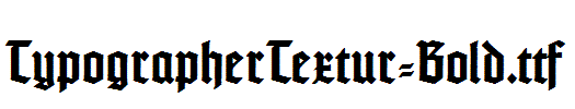 TypographerTextur-Bold