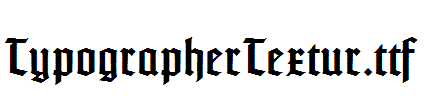 TypographerTextur