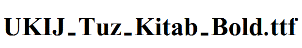 UKIJ-Tuz-Kitab-Bold