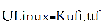 ULinux-Kufi