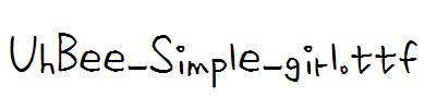 UhBee-Simple-girl