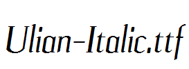 Ulian-Italic