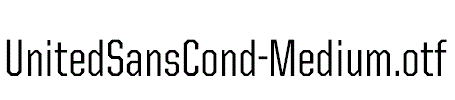 UnitedSansCond-Medium