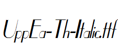 UppEa-Th-Italic