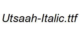 Utsaah-Italic