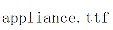 appliance