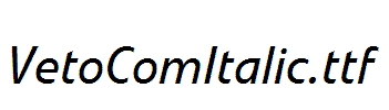 VetoComItalic