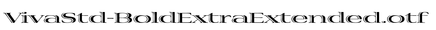 VivaStd-BoldExtraExtended