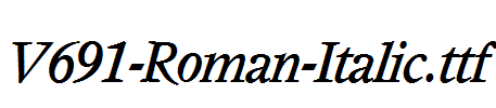 V691-Roman-Italic