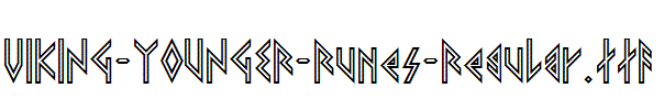 VIKING-YOUNGER-Runes-Regular