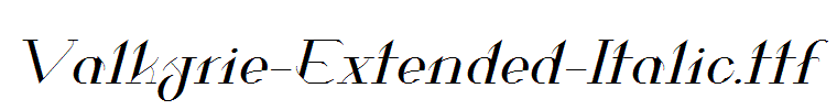 Valkyrie-Extended-Italic