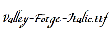 Valley-Forge-Italic