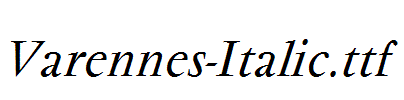 Varennes-Italic