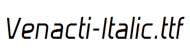 Venacti-Italic