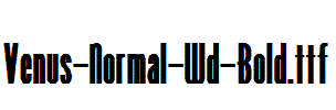 Venus-Normal-Wd-Bold