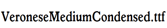 VeroneseMediumCondensed