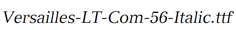 Versailles-LT-Com-56-Italic