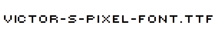 Victor-s-Pixel-Font