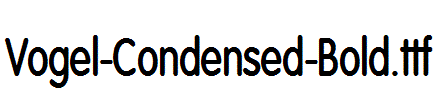 Vogel-Condensed-Bold