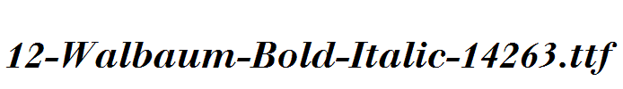 12-Walbaum-Bold-Italic-14263