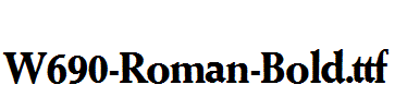 W690-Roman-Bold