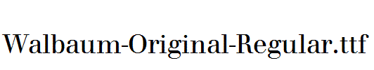 Walbaum-Original-Regular